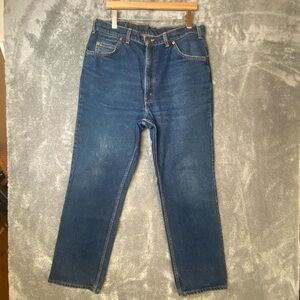 Men’s Levi’s Vintage Orange Tab Made in Canada 38 Waist 30 Leg Dark Wash Jeans